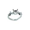 Huazi Diamond Fashion Ring Setting with Pointed Bottom - Trendy DIY Inlay Design