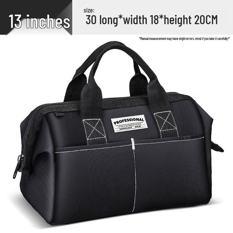 Canvas Electrician Tool Bag - Durable Storage for Tools & Hardware