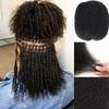 Cabelo Humano Afro Kinky em Massa QVR Brasileiro Para Tranças Dreadlocks 50g/unidade Cabelo Humano Remy Virgem Castanho Natural Extensão Debut