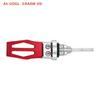 1Pc Al Alloy Engine Oil Dipstick, Precision CNC Modification for Motorcycles