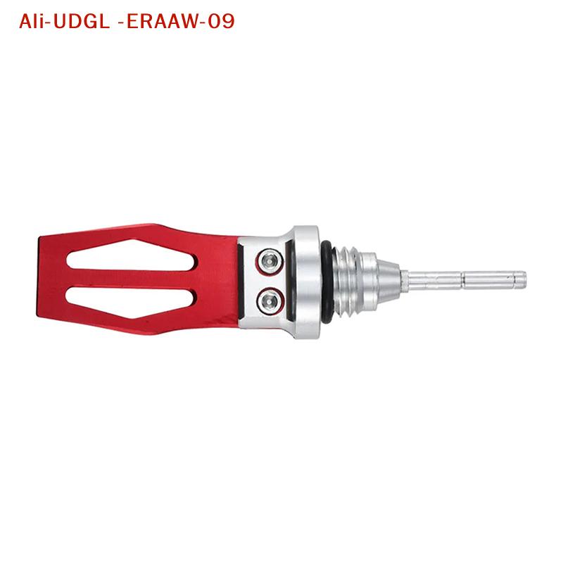 1Pc Al Alloy Engine Oil Dipstick, Precision CNC Modification for Motorcycles