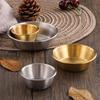 304 Stainless Steel Food Storage Tray Thickened Sauce Dipping Dish Snack Pan Kimchi Plate  Pot Seasoning Dish Kitchen Utensil
