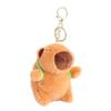 Capybara Capybara Plush Pendant Simulation Capybara Plush Toy Simulation Capibara Keychain  Unisex