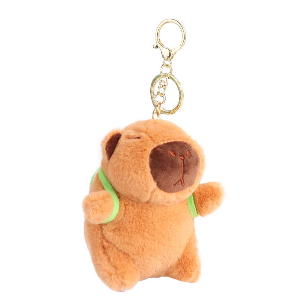 Capybara Capybara Plush Pendant Simulation Capybara Plush Toy Simulation Capibara Keychain  Unisex