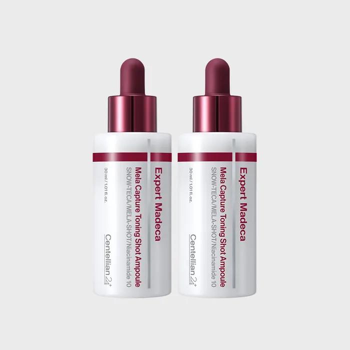 Centellian24 Expert Madeca Mela Capture Toning Shot Ampoule 30ml (2 bottles) Latest Model