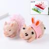 Silicone Mini Farm Pig Baby Doll Toy Soft Lifelike Cute Simulation Reborn Couple Newborn Animal Pig Collectible Birthday Gifts