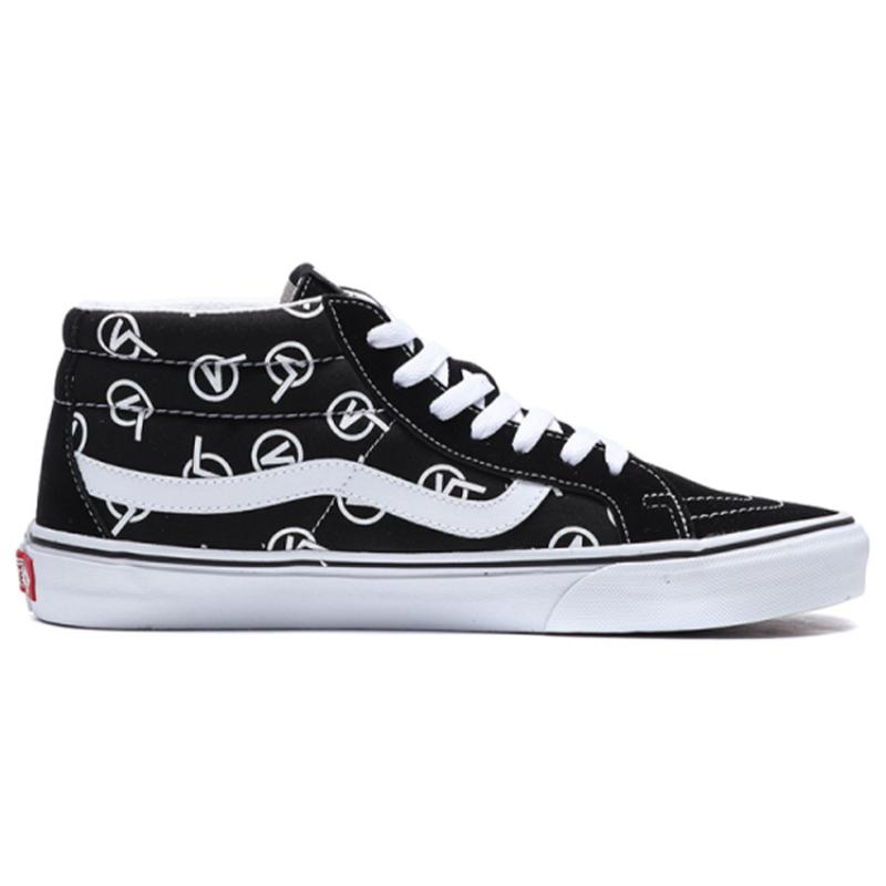 Vans SK8 Mid Logo 'Black White' Vans VN0A391F2C7