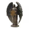 Estatua del Ángel Metatrón - Judaísmo Talmúdico Flor Sagrada de la Vida Figura