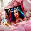 Music Album M-Marina the diamonds Pillow Case Soft Plush Fabric Double-Sided Printed Cushion Cover Warm Winter Sofa Pillow Case