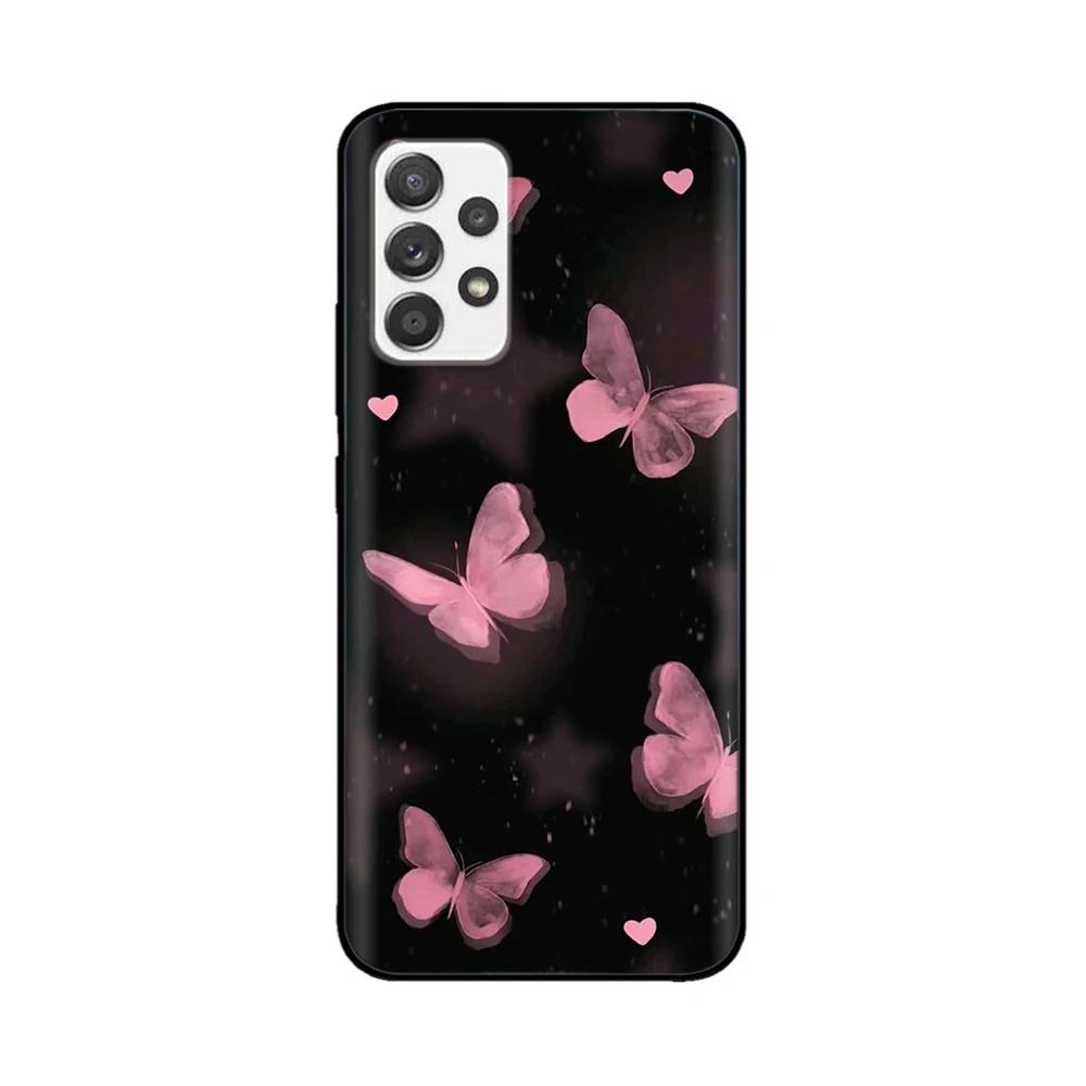 Cover For Samsung A72 Case Soft Liquid Silicone Housing For Samsung Galaxy A72 Case A 72 Full Protection High Quality Fundas