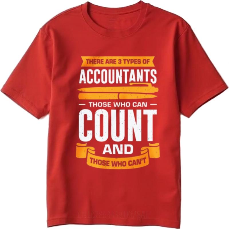 Workout For Unisex Oneck Tshirt Unisex There Are 3 Types Of Accountants Those Who Can Count And Those Who Cant Stylish Man