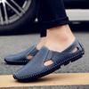 Summer New Sandals Bag Head Casual Breathable Cool Leather Shoes Driving Shoes Hollow Doudou Shoes Cover Feet