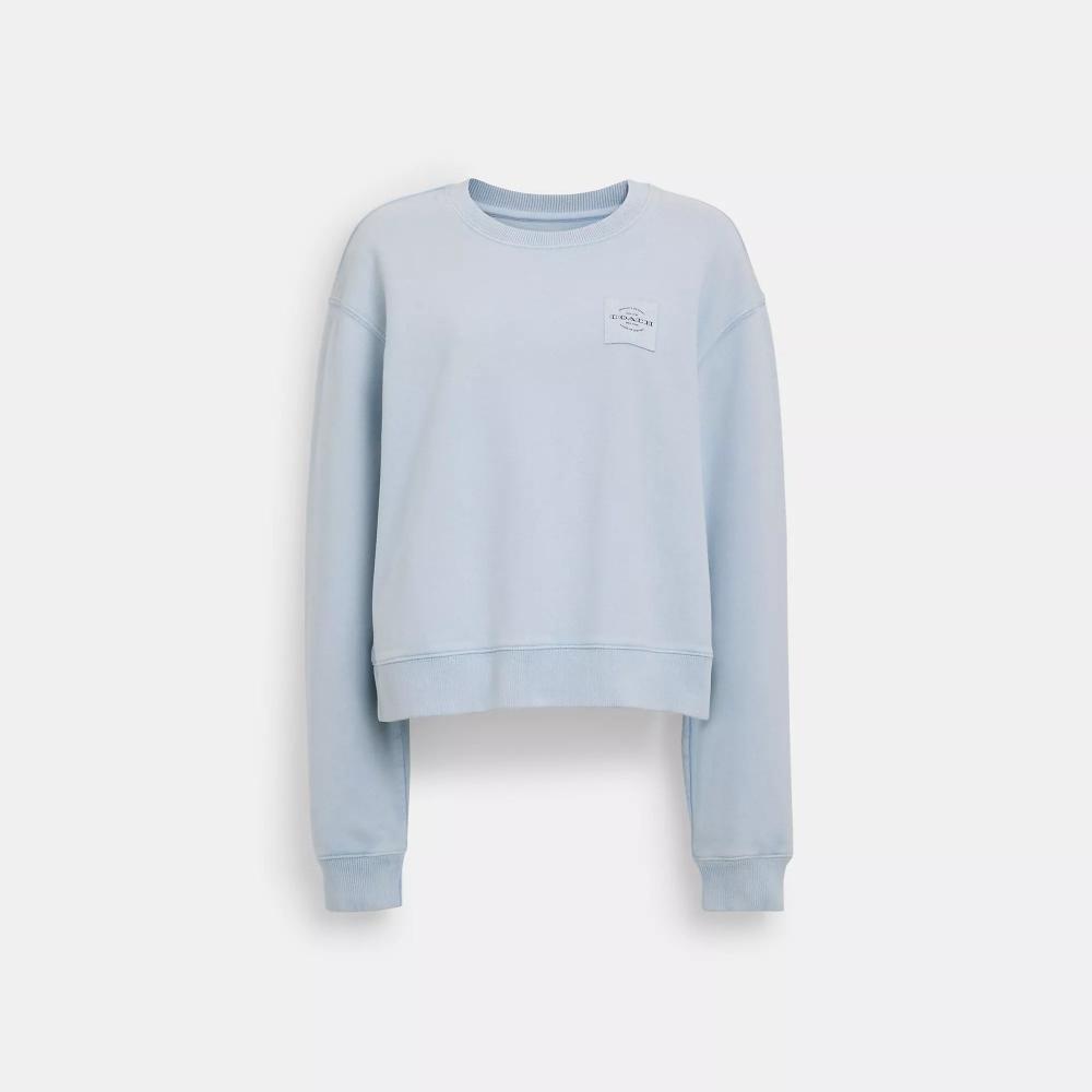 

Coach Garment Dye Crewneck пыльно-синий Large