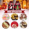 Christmas Drawstring Bags Merry Christmas Santa Claus Gift Bags Cookies Candy Pouch Xmas Party Gift Packaging Bag