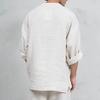 2025 Middle East Men's V-Neck Loose Flare Long Sleeve Muslim T-Shirt