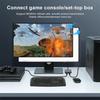 8K HDMI 2.1 Switch Splitter, 2 In 1 Out Bi-Directional Switcher Supported 4K@120Hz 8K@60Hz Aluminum HDMI Switch for PS5 Xbox