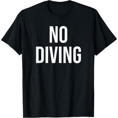 T-shirt Interdit de Plonger