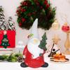 Standing Christmas Gnome Ornament Resin Santa Claus Statue Xmas Gnome Elf Figurine  Children Gifts