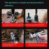 Heavy Duty 2 Jaw Slide Hammer Puller For Internal Bearing Removal Professional Automotive Repair Tool With Long Handle