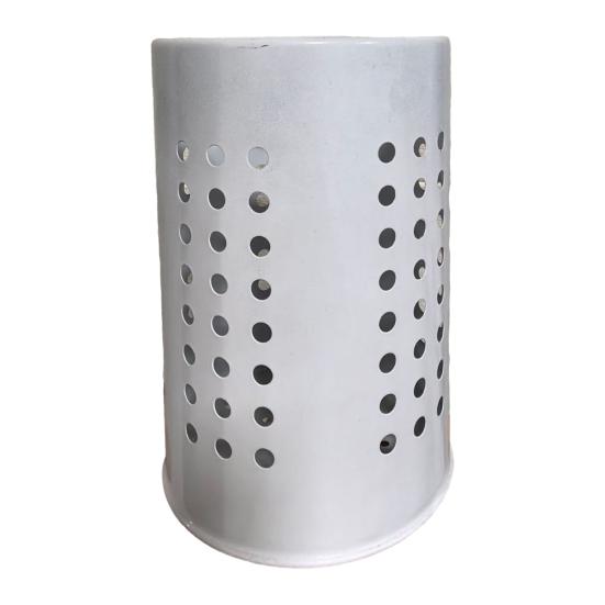 Drain Tube Cutlery Holder Organizer Drainer with Multiple Drainage Holes Stainless Steel Anti-Rust Chopstick Storage Box for Kitchen Tableware Storage