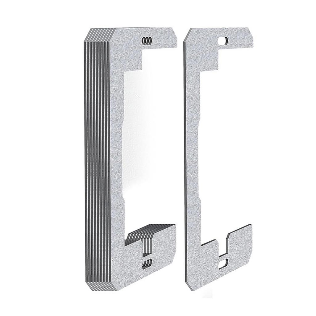 Wall Plate Spacer- Metal Flush Fit Device Leveling Plates - Receptacle Spacers Shims Leveler For Fixing Walls