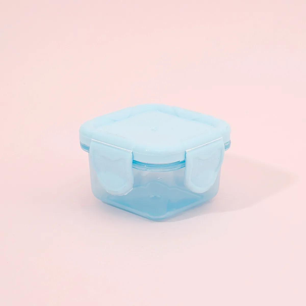 

Small Plastic Containers for Kitchen & Home, 1Pcs Kitchen Storage Box, Food Storage Container, Moisture - Proof Airtight синий