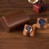 ProCase PU Portable Watch Box for Fits All Watches Up To 60mm Unisex Storage Box for Business Anniversary Gift 2-Watch Case, Leather, Men, Diameter,