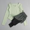 2024 Women's Quick-Dry Yoga Suit: Autumn/Winter Activewear for Running, Pilates, and Fitness