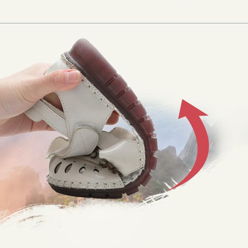 Sommer Neue Retro Frauen Lederschuhe Slip auf flachen Schuhen weiche Sohle Vintage Schuhe Frau Wohnungen neue Loafers