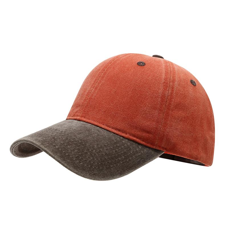 Unisex Versatile -matched Washed Baseball Hat Men and Women's Casual Sports Light Plate Cap Spring Summer Snapback Sun Hats