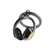 Keyring Old School Headphones (Black)