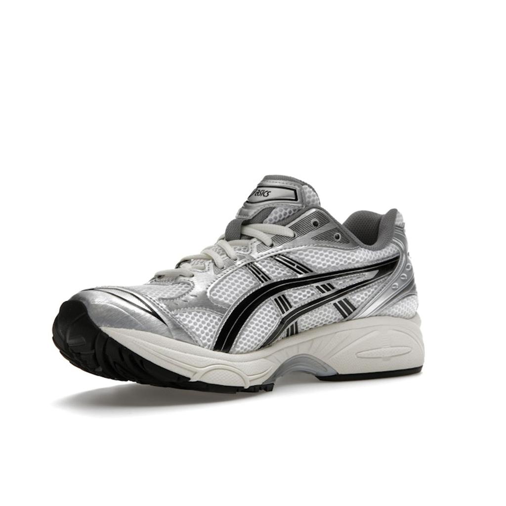 JJJJound X ASICS Gel Kayano 14 Silver Black Unisex Sneakers White 1201A457-101