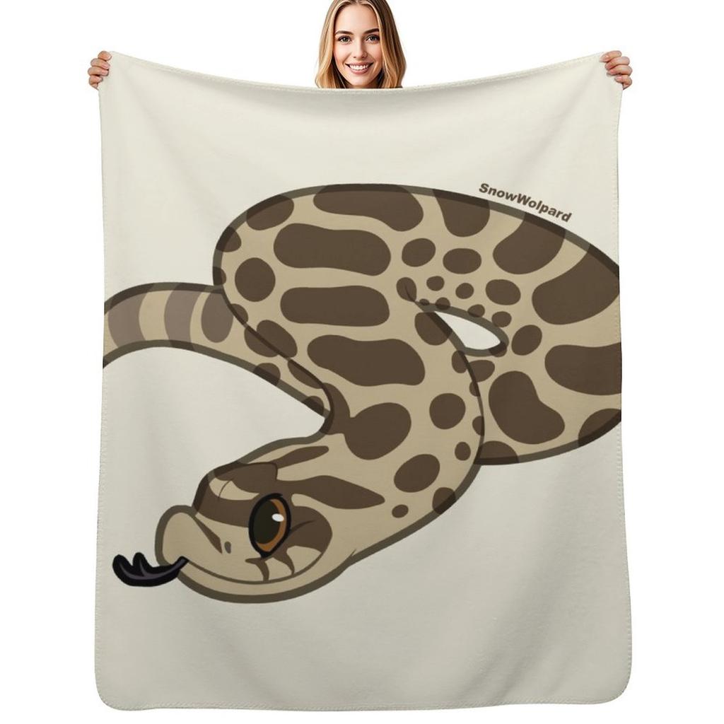 Little Hognose Snake Throw Blanket Year Round Soft Comfortable Blanket for Home