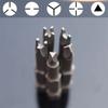 5Pcs Special Shaped Screwdriver Set 50mm U-shaped Y-Type Triangle Inner Cross Three Points Screwdriver Bit Tool