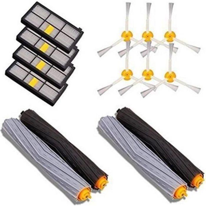 14PCS Kit Pièces accessoires pour iRobot Roomba serie 800 850 851 860 865 866 870 871 876 880 885 886 890 891 896 900 960 966 980 ec