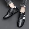 Echtes Leder Octopus Bean Schuhe für Herren Mode Flats Schuhe Walking Sport Loafer Atmungsaktiv Outdoor Herren Fahrschuhe