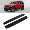 Schwarze Auto-Einstiegsleisten-Abdeckplatte Zubehör Passend für Jeep Wrangler JL 2018+ 2-Türer