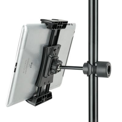 Koolehaoda iPad Tablet Halterung für Mikrofon Verstellbares Mikrofon Musik Kompatibel mit Tablets und Smartphones mit Bildschirmgrößen von bis zu