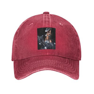 Singer Beyonce Renaissance Tour Baseball Caps Snapback Denim Hats Outdoor Casquette Hip Hop Baseball Cowboy Hat for Unisex