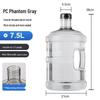 Transparent Pure Water Dispenser Bottle