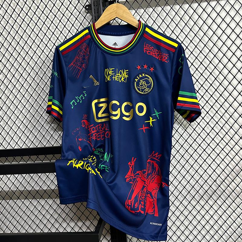 Maglia Ajax Edizione Tifosi Ajax Maglia da Calcio Edizione Partita Top Edizione Anniversario