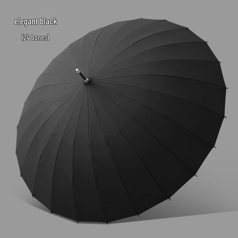 

MAYDU 24-Rib Oversized Windproof Semi-Automatic Straight Umbrella