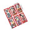 6pcs Traditional God of Wealth Money Pocket Hongbao Gifts Packing Bags  Celebration Party