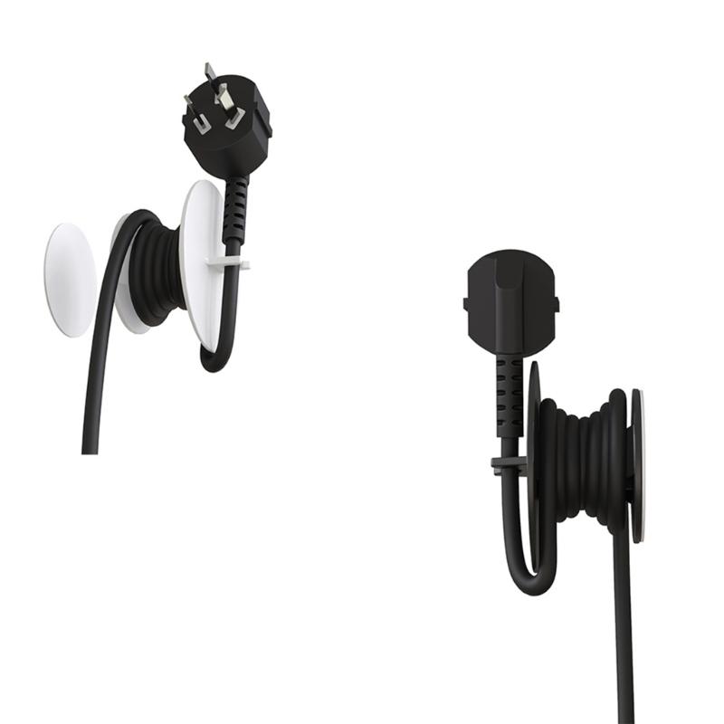 Pack of 2pcs Cable Organizers Power Cord Winder for Kitchen Devices Easy Installation and Tidy Storage Solution