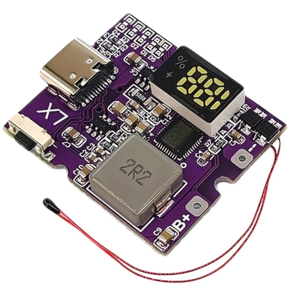 22,5 W Power Bank Bidirektionale Schnellladeplatine mit digitaler/leichter Hochleistungs-USB-Unterstützung Typ C PD/QC3.0 2.0