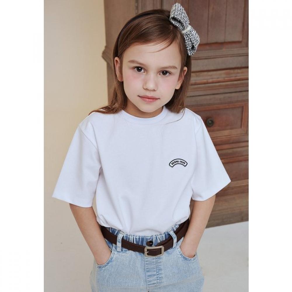 The Coffee Bean   Tea Leaf Embroidered ShorT Sleeve T shirT ba13Ts05wT White/165