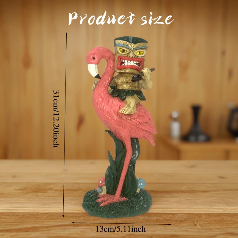 Hawaiian Style Tiki Series Decorations Hawaii Maya Tribe Totem Garden Lawn Lights, Solar Lighting, Garden Solar Decorations