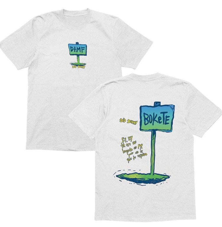 Bad Bunny DTMF 2 sided classic short sleeve t-shirt QT7422 Unisex T-Shirt S