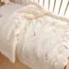 Mling Baby Embroidered Muslin Blanket