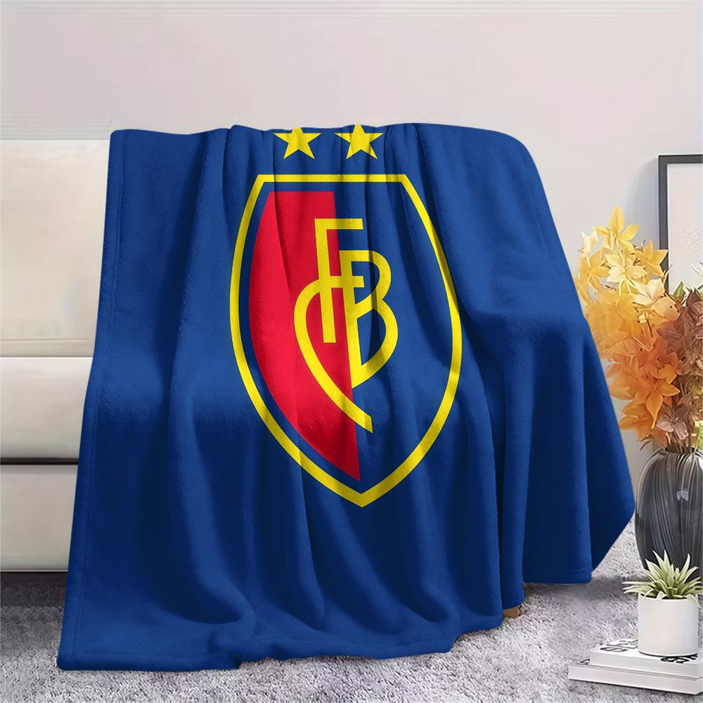 FC Basel  FlAannel Blanket, High Quality Comfortable for All Seasons, Home Decor, Warmth and Comfort